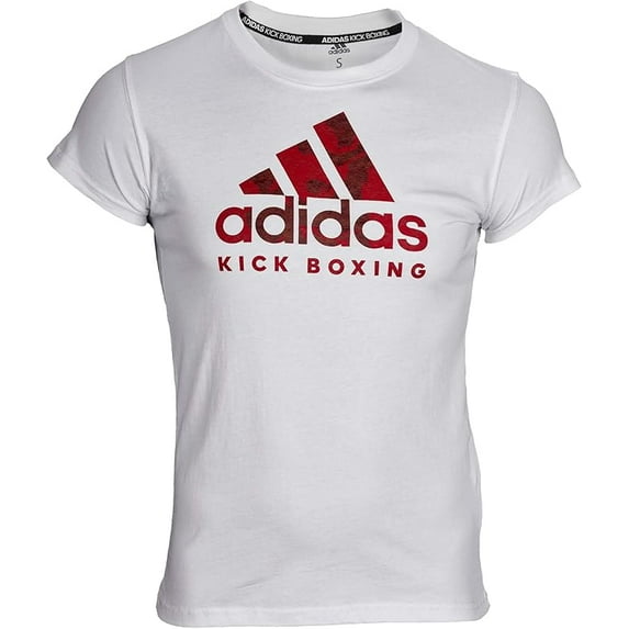 Adidas Kickboxing T-Shirt for Men & Women adiCLTS20KB, Unisex Cotton Shirt | Sports and Casual Tee
