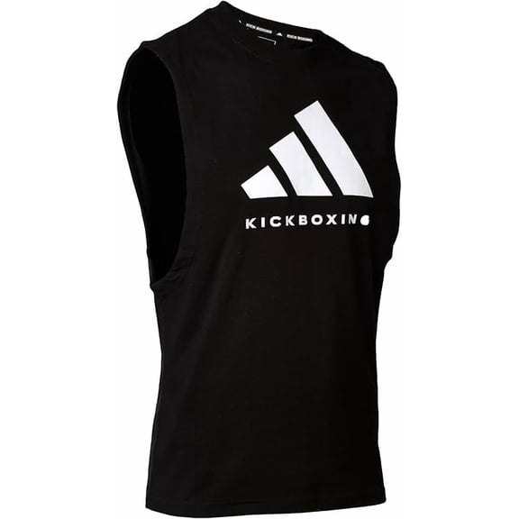 Adidas Kickboxing Tank Top, Active Workout - 100% Cotton Sleeveless Athletic Tank Men Women