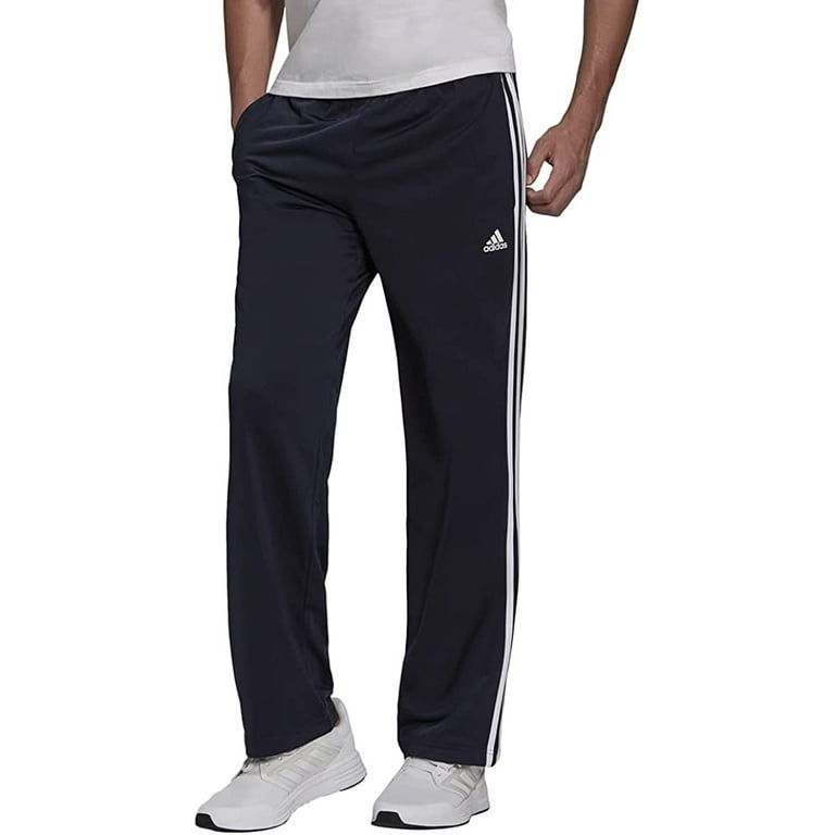 Tricot LEGEND Men\'s Essentials Pants, Large US Adidas 3-Stripes INK/WHITE