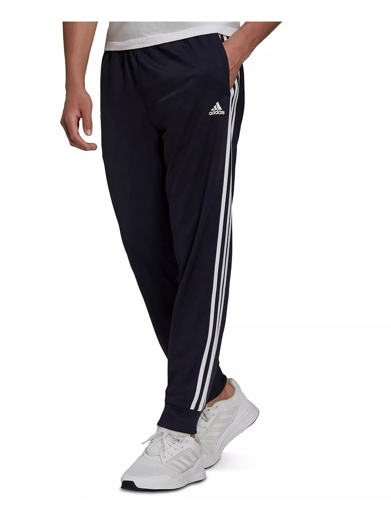 Adidas LEGEND INK/WHITE Men's Tricot Jogger Pants, US Large