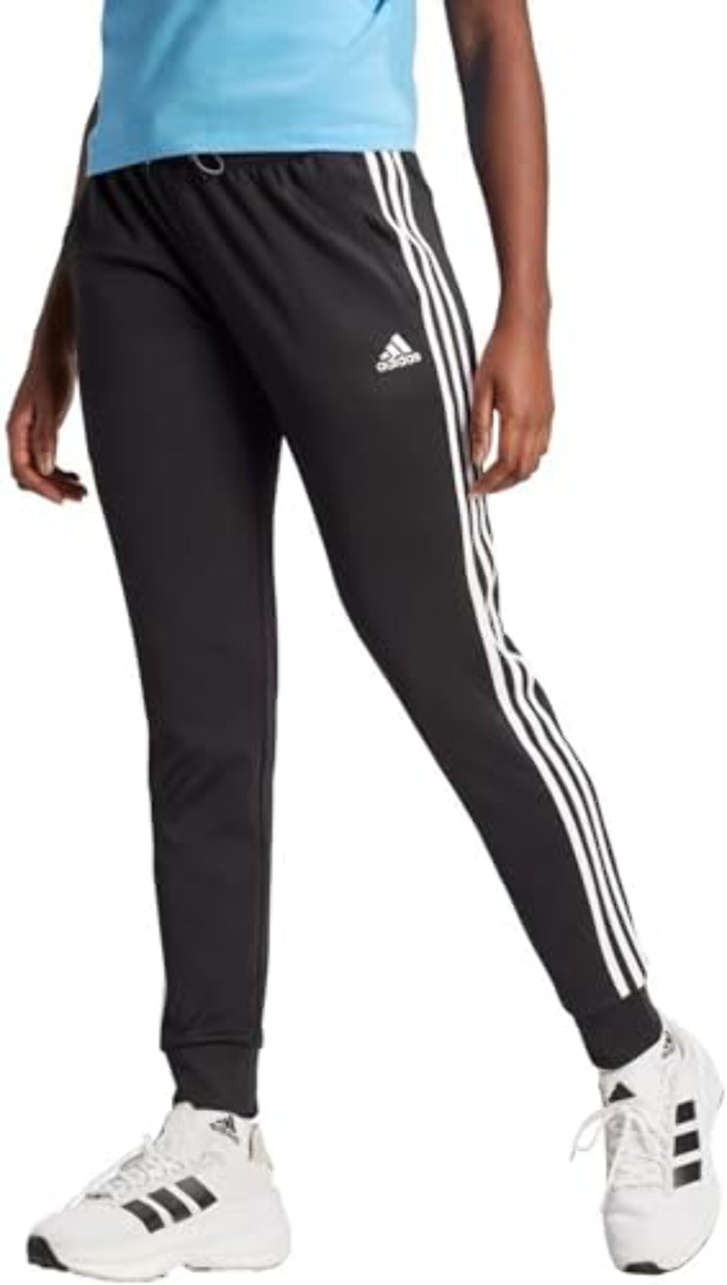 Pantalón deportivo adidas Ladies' 3 Stripe Aeroready Active para mujer (1748333)
