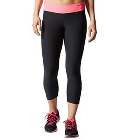 Adidas Ladies' Ultimate Three-Quarter Tight-Pink, Small