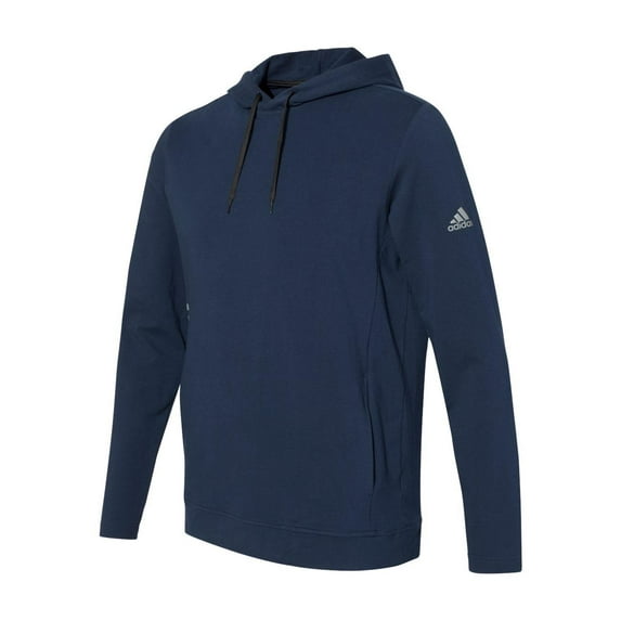 Adidas - Lightweight Hooded Sweatshirt - A450 - Collegiate Navy - Size: L