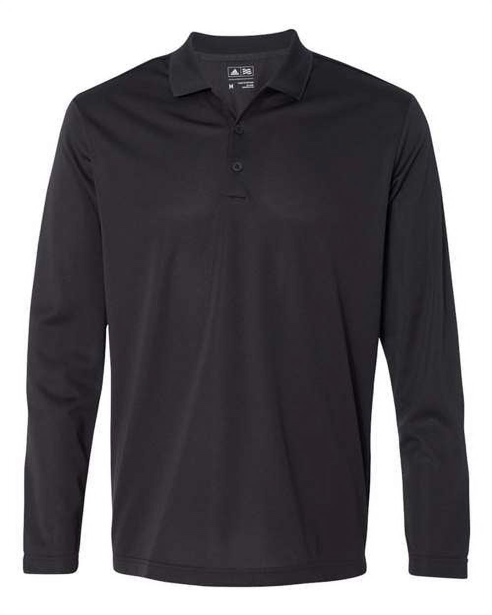 Adidas Long Sleeve Sport Shirt in Black/ White XL | A186