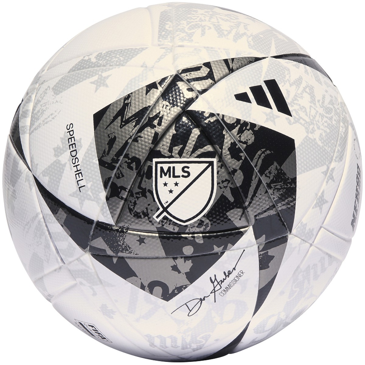 Adidas MLS League NFHS Soccer Ball White | Black Size 4 - Walmart.com