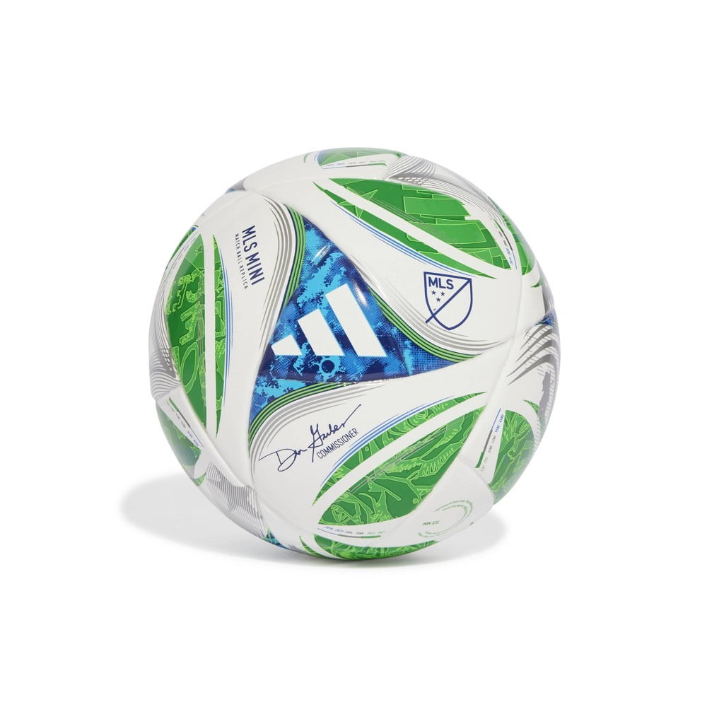 Adidas MLS Size 1 Mini Club Sports Ball - White