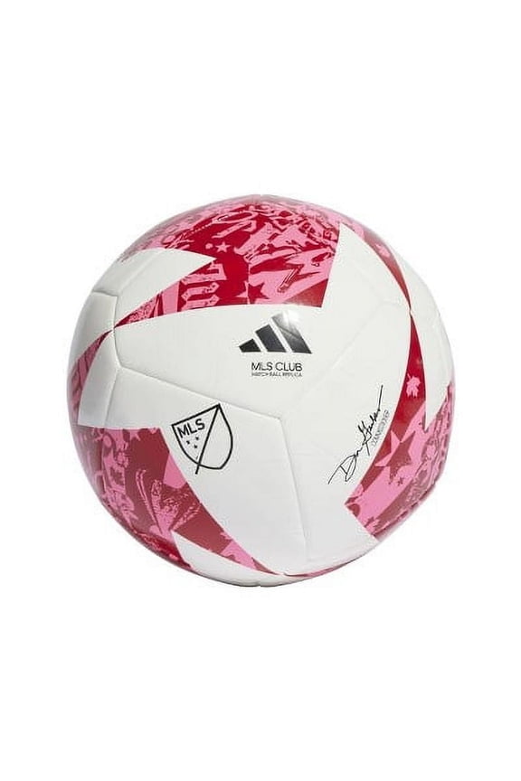 MLS Size 3 Club Sports Ball - Red/Pink