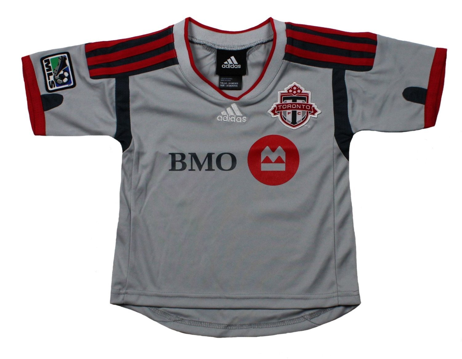 Adidas MLS Soccer Infants Toronto FC Away Replica Jersey Shirt - Gray - image 1 of 2
