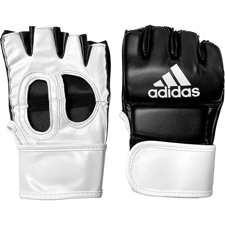Adidas MMA Gloves Grappling Gloves, for Men & Women, Black /White