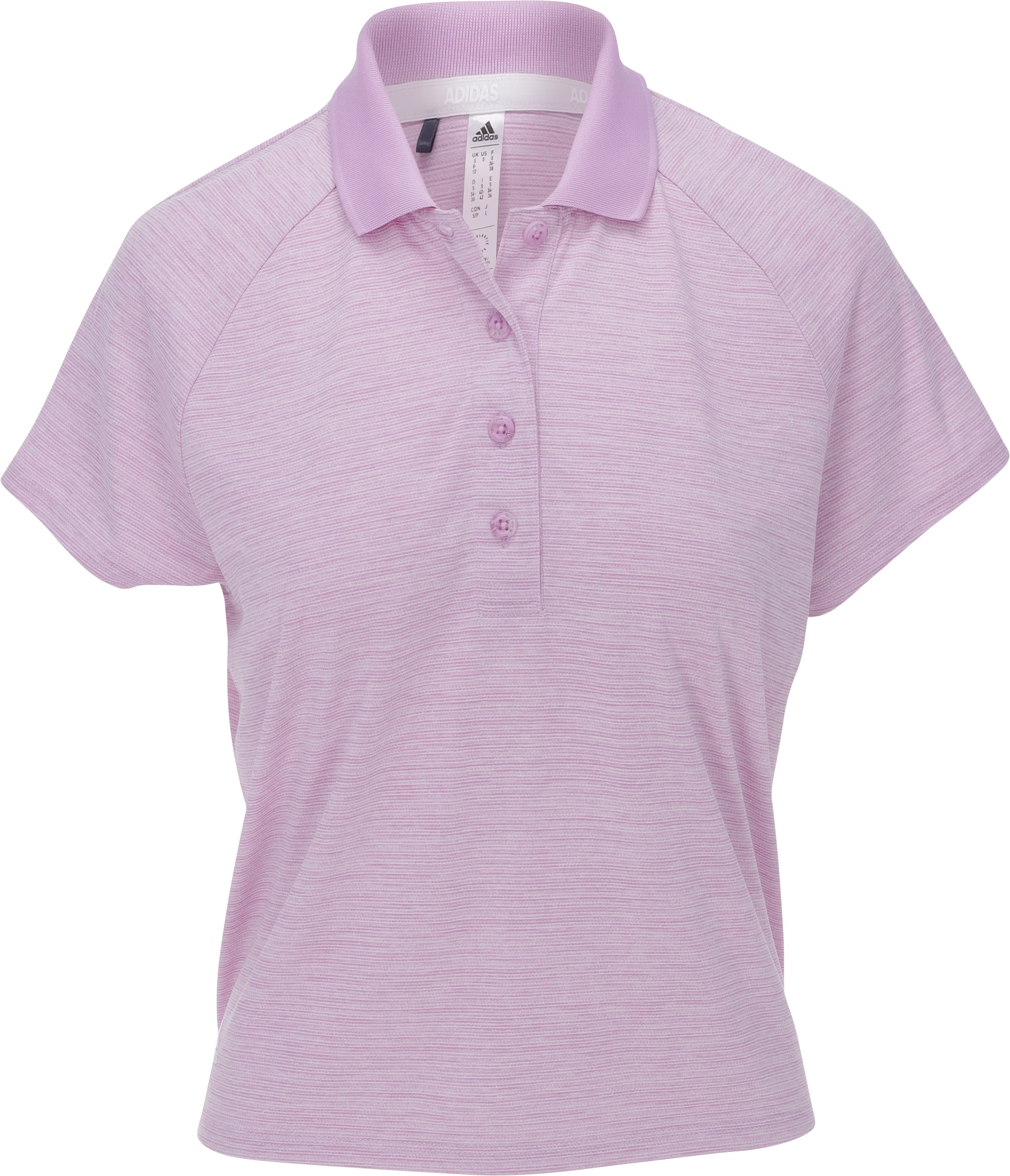 Adidas Melange Essential Bliss Lilac Shirt Women M