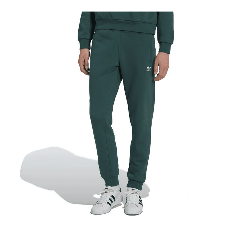 Adidas Men ADICOLOR ESSENTIALS TREFOIL PANTS HK0106 Mineral Green UK -S 