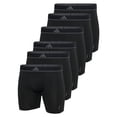 thumbnail image 1 of Adidas Men Boxer Shorts Polyester Black L, 1 of 6
