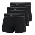 thumbnail image 1 of Adidas Men Boxer Shorts Polyester Black L, 1 of 6