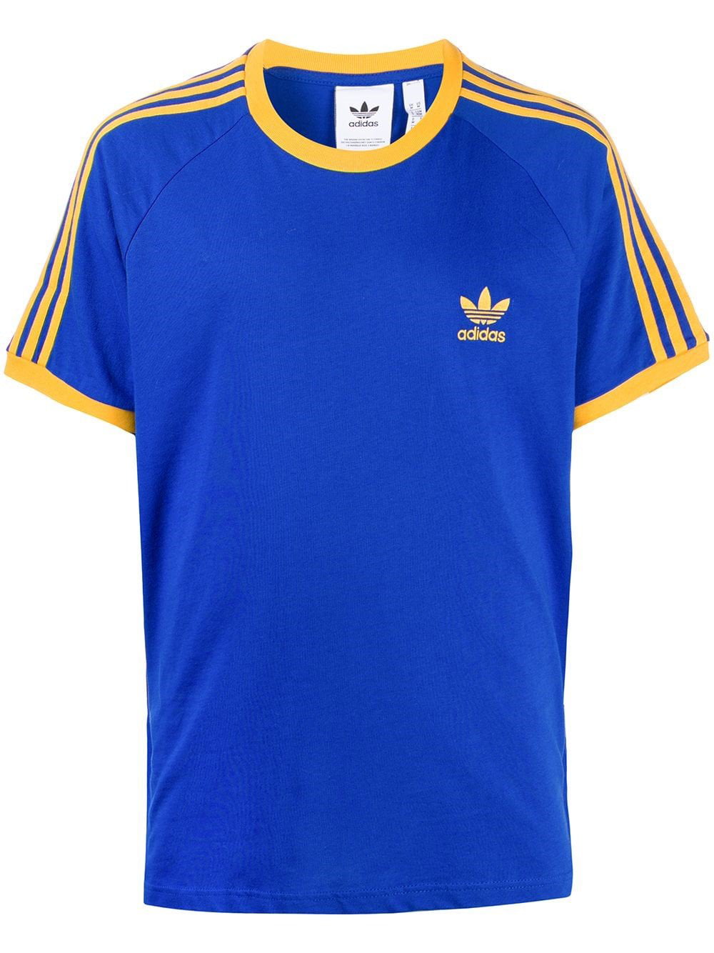 Adidas Men's Tee, Blue/Active Gold - Walmart.com