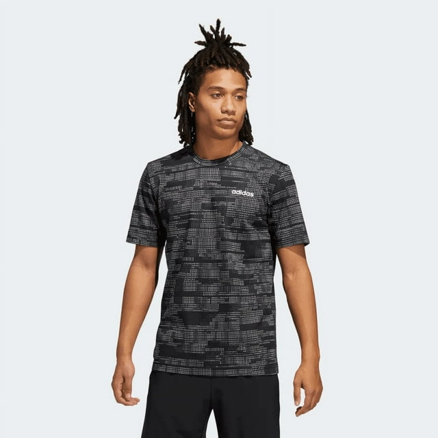 Adidas Men's AOP Essentials Tee Shirt, Color Options