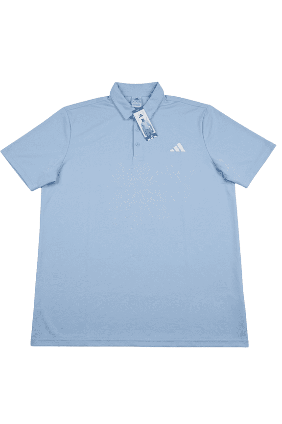 Men's Active Polo, Glow Blue, 2XL