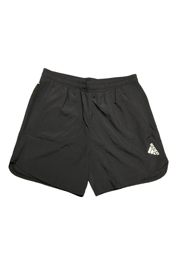 Men's Aeroready Elastic Waistband Moisture Absorbing Training Shorts (Black, XXL)