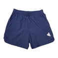 thumbnail image 1 of Adidas Men's Aeroready Elastic Waistband Moisture Absorbing Training Shorts (Dark Blue/White, L), 1 of 2