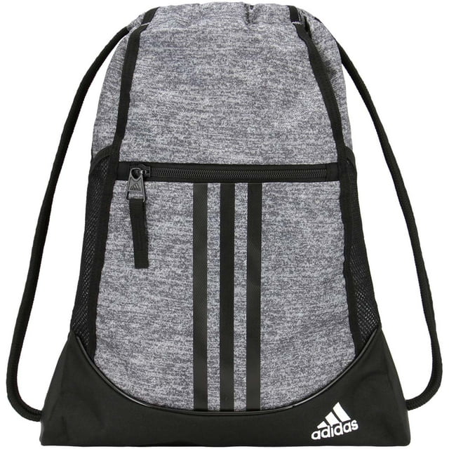 Adidas Men's Alliance Ii Sackpack Sling Backpack Gray Size Regular