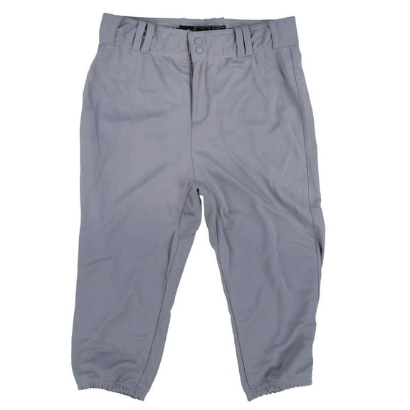 Adidas Men's Baseball Pants Athletic Stretch Comfort Solid Gray Large New