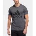 thumbnail image 1 of Adidas Men's Basic Bos Tee Sport Shirt T-Shirt Athletic Work Out (Charcoal, L), 1 of 2