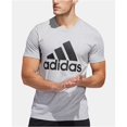 thumbnail image 1 of Adidas Men's Basic Bos Tee Sport Shirt T-Shirt Athletic Work Out (Gray, 2XL), 1 of 4