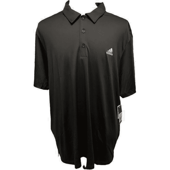 Adidas Men's Black Golf Polo Shirt 2XL Short Sleeve