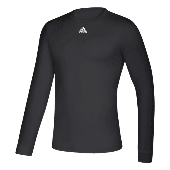Adidas Men's Climalite Creator Long Sleeve T-Shirt EK0123 Black S