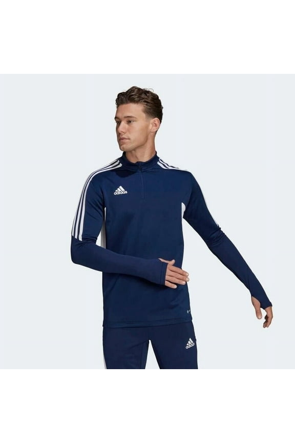 Men's Condivo 22 Training Top HA6270 Team Navy Blue/White