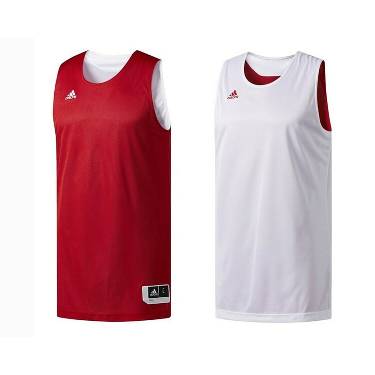 Adidas Men s Crazy Explosive Reversible Basketball Jersey Red White CD8687