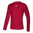 thumbnail image 1 of Adidas Men's Creator Long Sleeve T-Shirt Red Size X-Large, 1 of 2