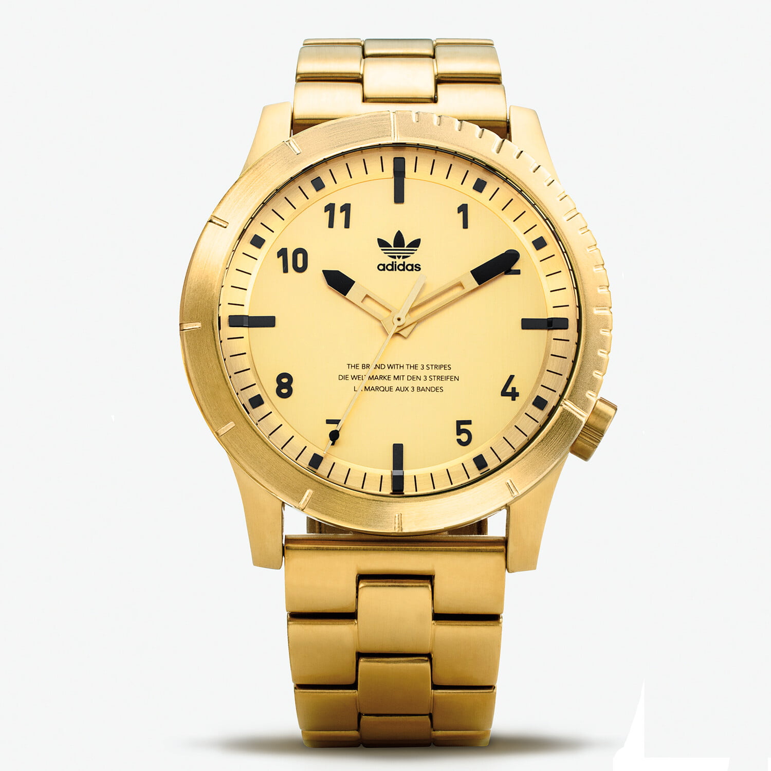 ventilator forbandelse sne Adidas Men's Cypher M1 Watch, Gold Stainless-Steel - Walmart.com