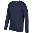 thumbnail image 1 of Adidas Men's Essential Fleece Pullover Crew Neck Sweatshirt � Navy/White (XL), 1 of 11