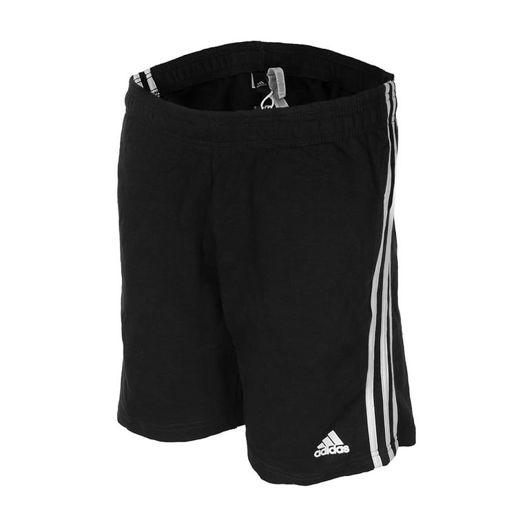 Adidas Men\'s Essential French Terry Black L Shorts