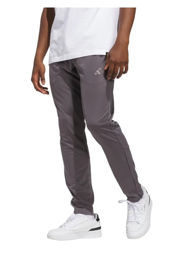 Men's Essential Tricot Track Pant (Large, Gray)