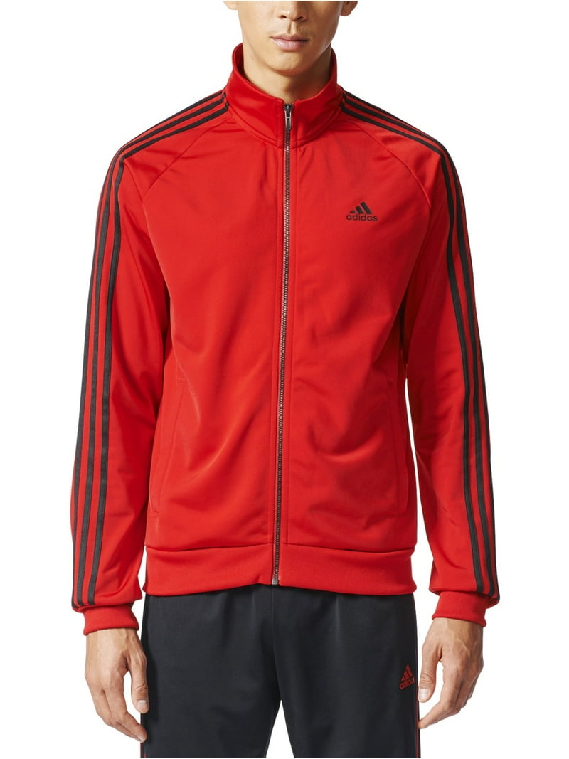 Adidas Men's Essentials 3-Stripe Tricot Track Jacket Adidas