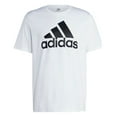 thumbnail image 1 of Adidas Men's Essentials Single Jersey Big Logo Tee XL White, 1 of 2