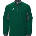thumbnail image 1 of 6784 Adidas Mens Fielder's Convertible Jacket Collegiate Green Onix Grey S, 1 of 4