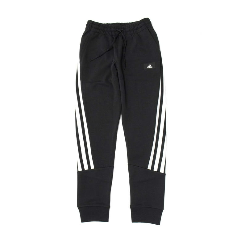 Adidas Men's Future Icons Three Stripes Pants, Black \ White,2XL - US