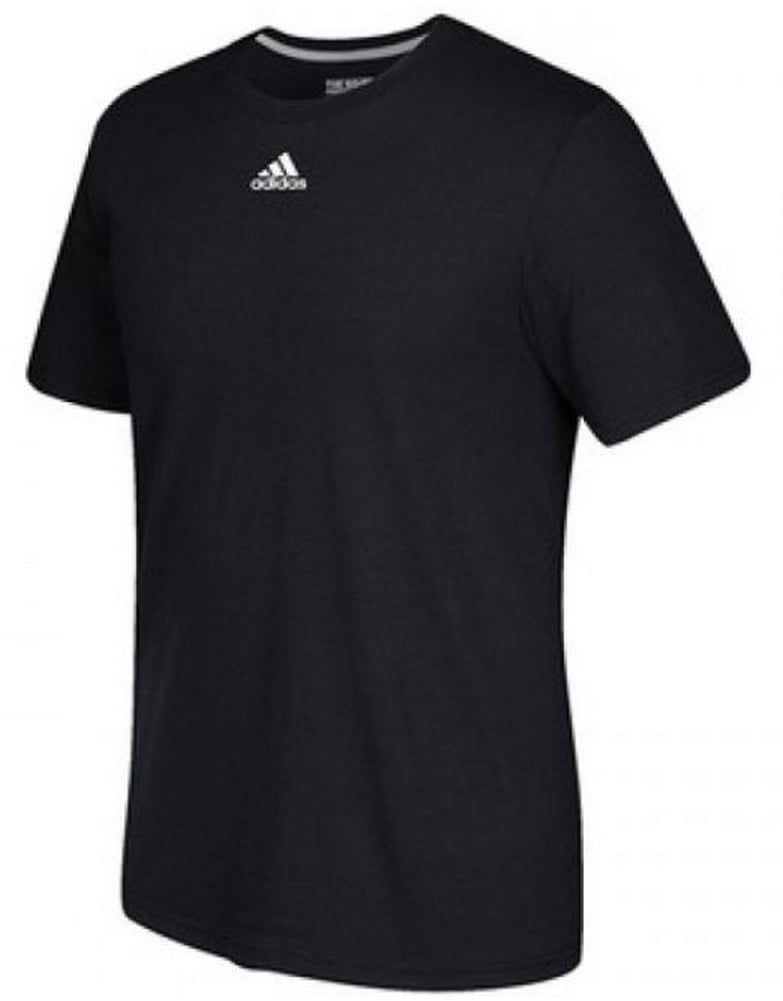 Adidas Men's Go To Performance T-Shirt Workout Sport Tee Athletic (Black-M)