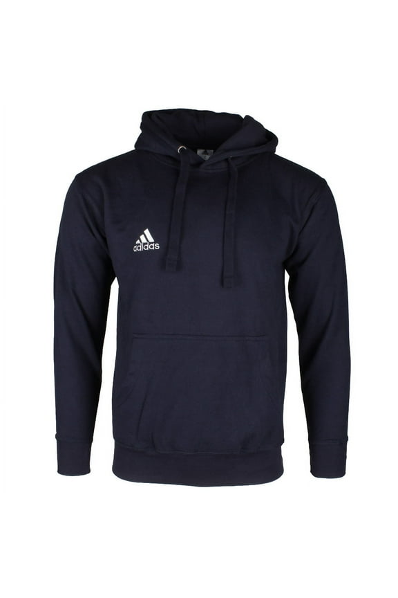 Men's Logo Long Sleeve Front Pocket Coref Pullover Hoodie Navy XL