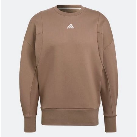 Adidas Men's Multi Sport Sweat Shirts, Chalky Brown, X-Small
