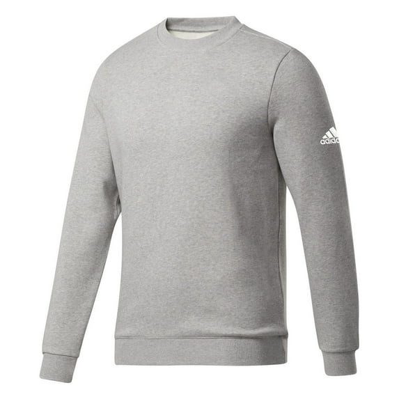 Adidas Men's New Fleece Long Sleeve Crew Top 3XL Gray Heather