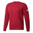 thumbnail image 1 of Adidas Men's New Fleece Long Sleeve Crew Top M Red, 1 of 2