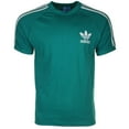 thumbnail image 1 of Adidas Men's Original Short Slv 3 Stripe Essential California T-Shirt Green XL, 1 of 6