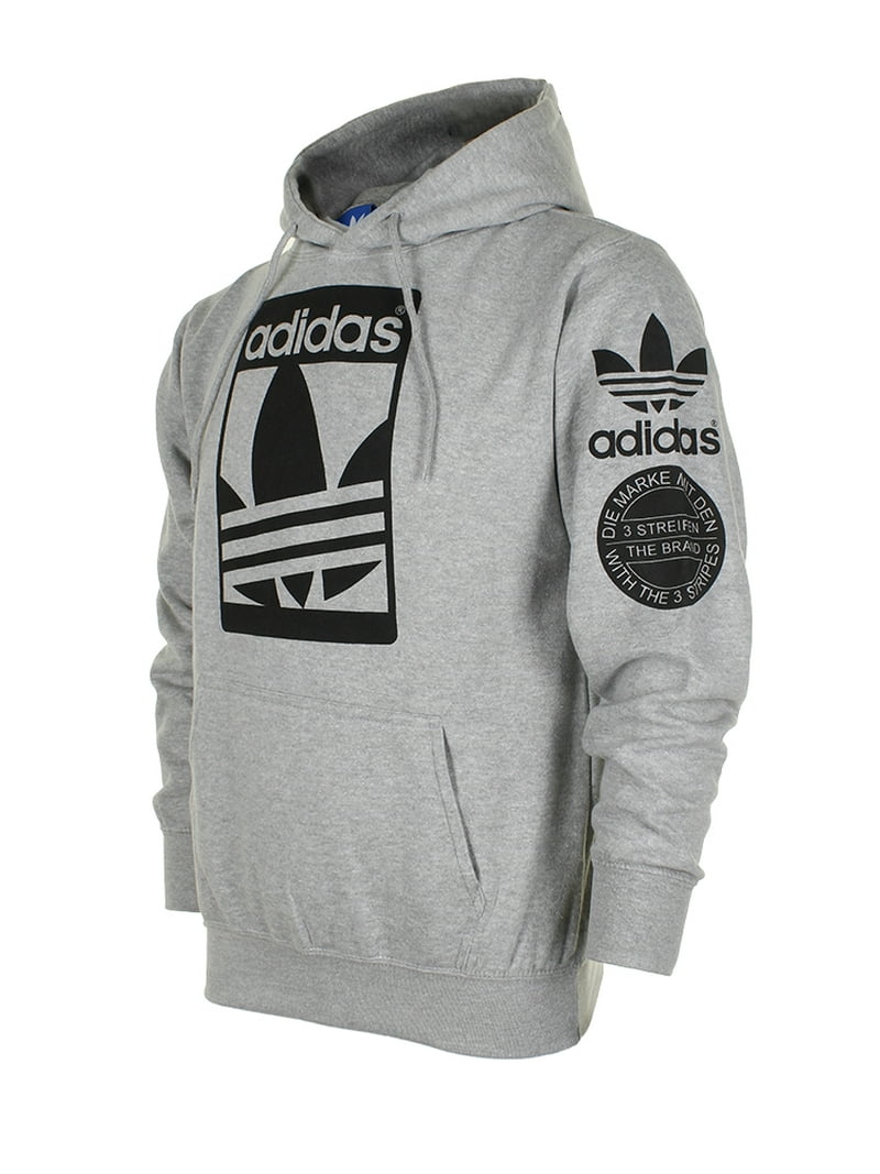 トップス 90s usa adidas sweat pull hoodie trefoil Vintage 90s Adidas Trefoil Embroidered Logo Distressed