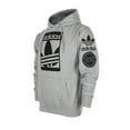 thumbnail image 1 of Adidas Men's Original Trefoil Street Graphic Front Pocket Pullover Hoodie Gry S, 1 of 3