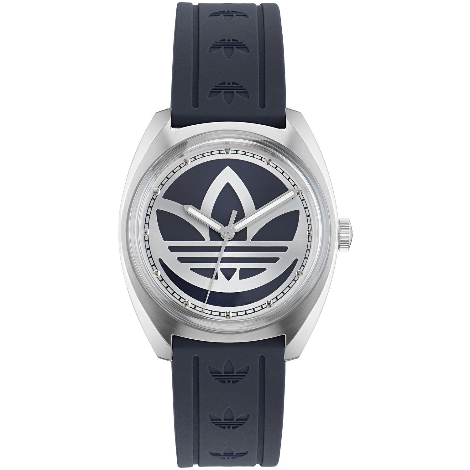 Adidas Watch Adidas Originals Retro Pop One Black Silicone Strap Watch  main image 2