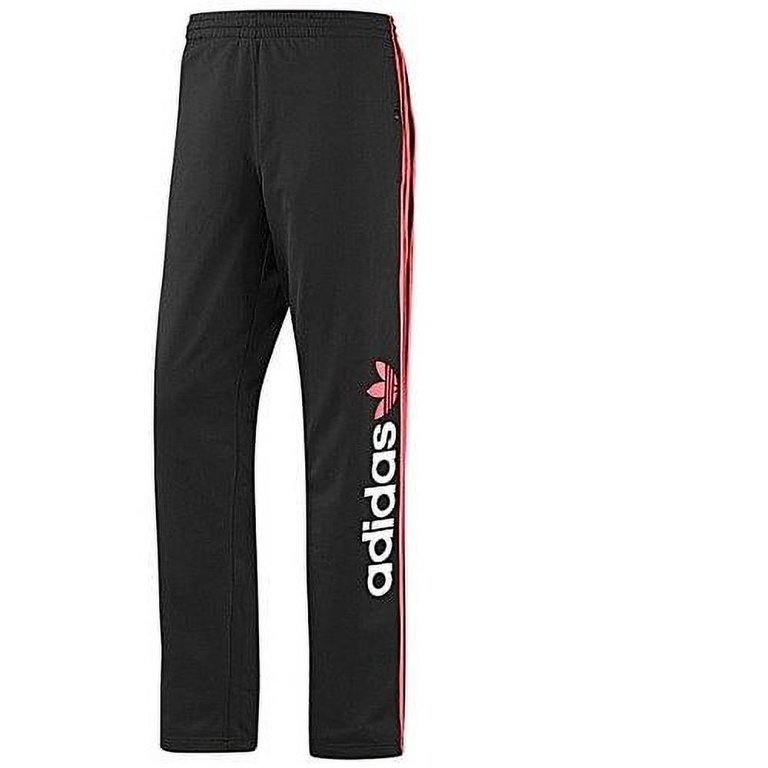 red adidas tricot pants