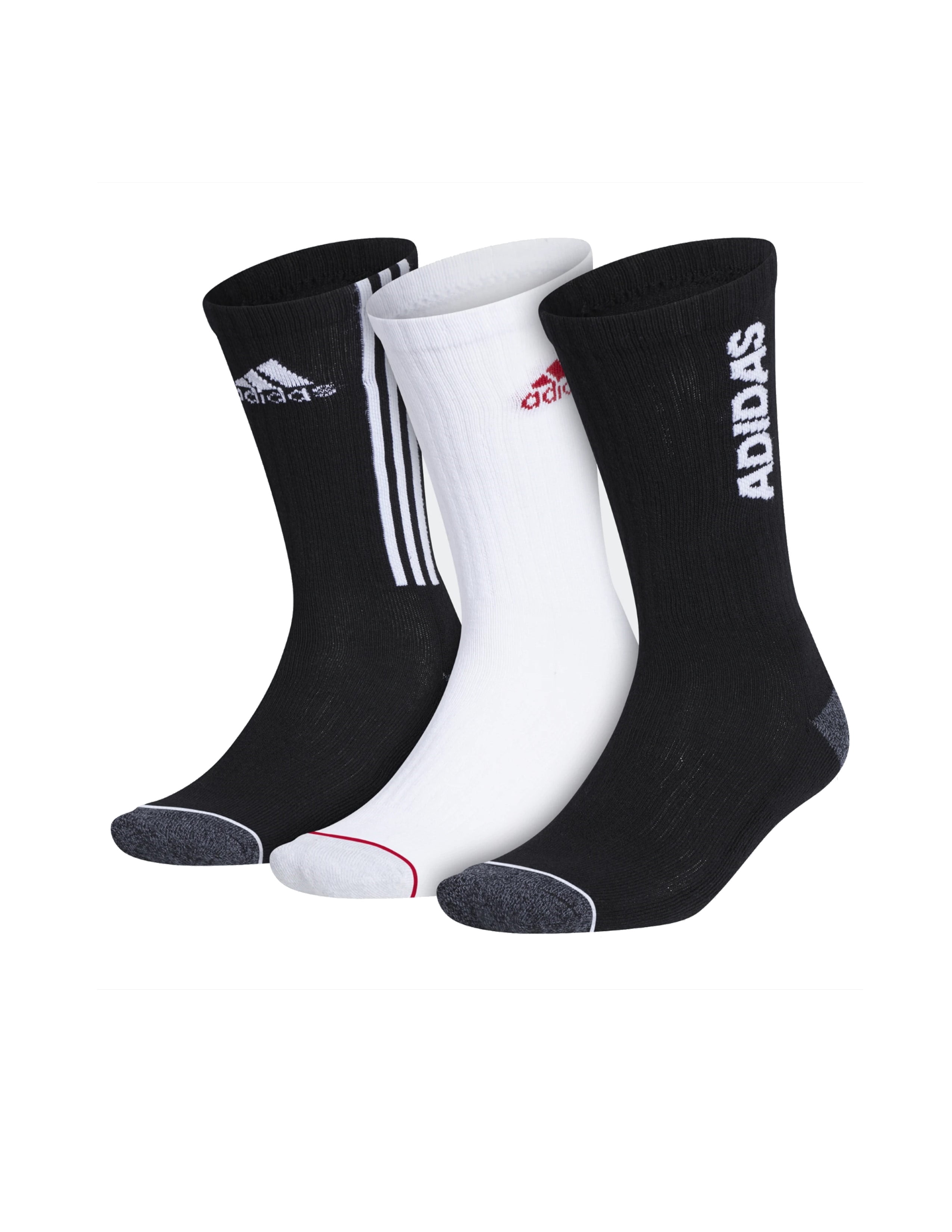 Adidas Men's Originals Tiro Cushioned Crew Socks Size 612 (3 PAIRS PER PACK)